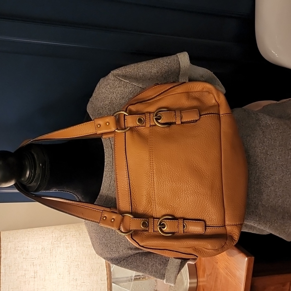 Fossil #75082 tan BEAUTY! Great condition! - Picture 11 of 12